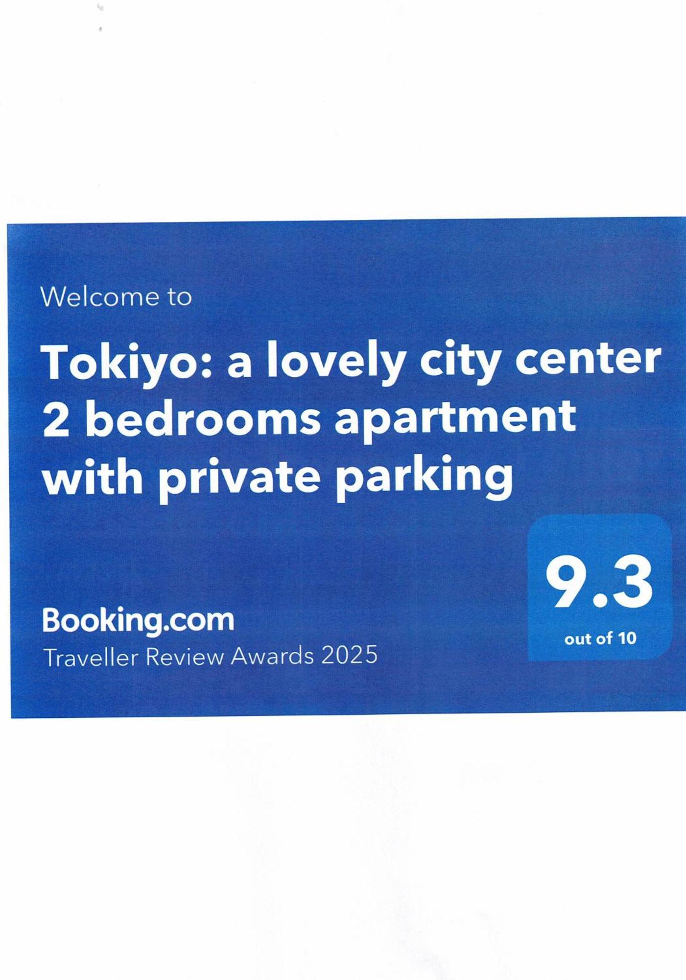 Tokiyo: A Lovely City Center 2 Bedrooms Apartment With Private Parking Sófia Exterior foto
